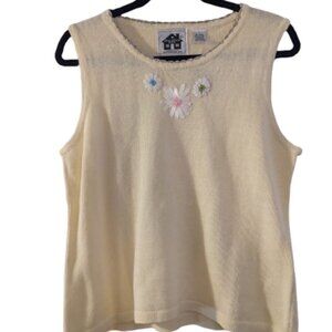 Storybook Knits Daisy Spots Tank NWT